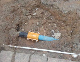 城子河水管漏水检测的情况